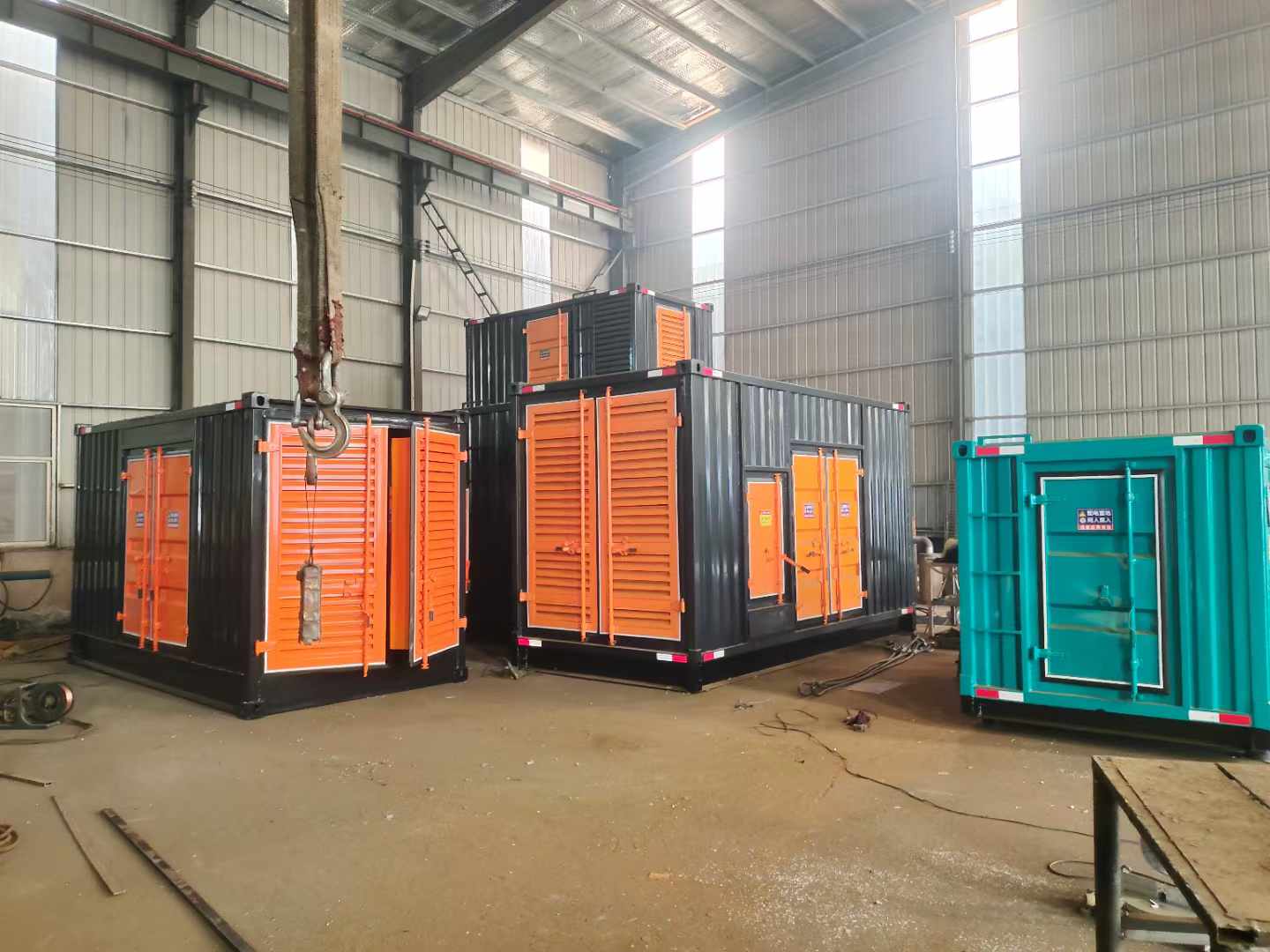 平阴500kw柴油发电机组可以带动多少功率设备？